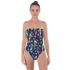 Mermaids Tie Back One Piece Swimsuit by BubbSnugg