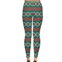 Ethnic Geometric Pattern Leggings  View2