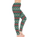 Ethnic Geometric Pattern Leggings  View4