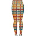 Plaid Pattern Classic Yoga Leggings View2