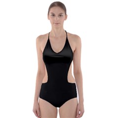 Black Cut-out One Piece Swimsuit by digitaldivadesigns