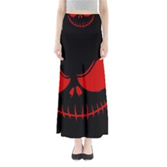 Halloween Full Length Maxi Skirt by Valentinaart