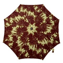 Floral Pattern Background Hook Handle Umbrellas (large) by BangZart