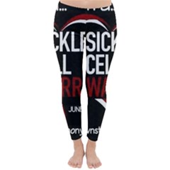 Warrior  Classic Winter Leggings by shawnstestimony