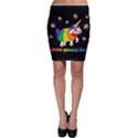 Unicorn sheep Bodycon Skirt View1