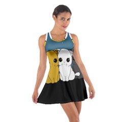 Cute Cats Cotton Racerback Dress by Valentinaart