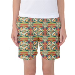 Eye Catching Pattern Women s Basketball Shorts by linceazul