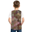 Brown Background Layout Polygon Kids  SportsWear View2