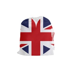 Uk Flag United Kingdom Drawstring Pouches (medium)  by Nexatart