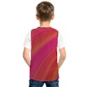 Abstract Red Background Fractal Kids  SportsWear View2