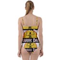 Jurassic Dad Dinosaur Skeleton Funny Birthday Gift Sweetheart Tankini Set View2