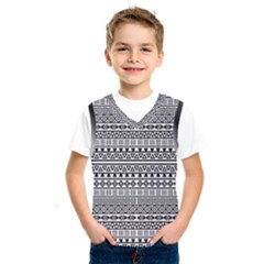 Aztec Influence Pattern Kids  Sportswear by ValentinaDesign