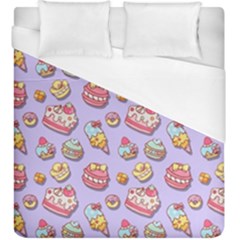 Sweet Pattern Duvet Cover (king Size) by Valentinaart