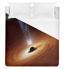 Coming Supermassive Black Hole Century Duvet Cover (queen Size) by Mariart