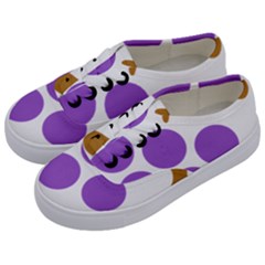 Fruit Grape Purple Kids  Classic Low Top Sneakers by Mariart