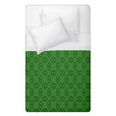 Green Seed Polka Duvet Cover (single Size) by Mariart