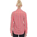 Line Red Grey Vertical Womens Long Sleeve Shirt View2