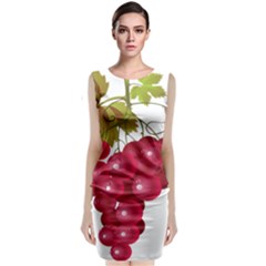 Red Fruit Grape Classic Sleeveless Midi Dress by Mariart