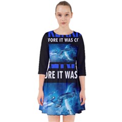 Black Star Trek Tee Smock Dress by GlamourG33k