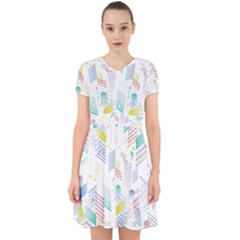 Layer Capital City Building Adorable In Chiffon Dress by Mariart