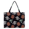 Pattern Halloween Werewolf Mummy Vampire iCreate Medium Tote Bag View1