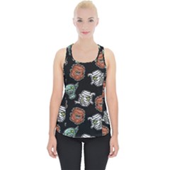 Pattern Halloween Werewolf Mummy Vampire Icreate Piece Up Tank Top by iCreate