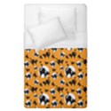 Pattern Halloween Black Cat Hissing Duvet Cover (Single Size) View1