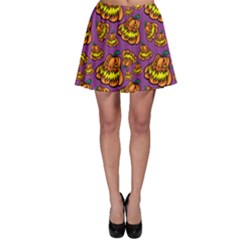 1pattern Halloween Colorfuljack Icreate Skater Skirt by iCreate