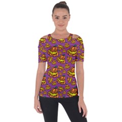 1pattern Halloween Colorfuljack Icreate Short Sleeve Top by iCreate