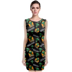 Halloween Ghoul Zone Icreate Classic Sleeveless Midi Dress by iCreate