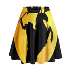 Headless Horseman High Waist Skirt by Valentinaart