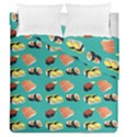 Sushi pattern Duvet Cover Double Side (Queen Size) View1