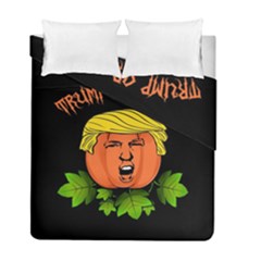 Trump Or Treat  Duvet Cover Double Side (full/ Double Size) by Valentinaart