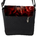 Wonderful Floral Design With Diamond Flap Messenger Bag (S) View1