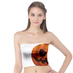 Halloween Pumpkin Tube Top by Valentinaart