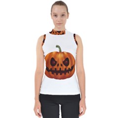 Halloween Pumpkin Shell Top by Valentinaart