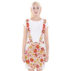 Wreaths Flower Floral Sexy Red Sunflower Star Rose Braces Suspender Skirt by Mariart