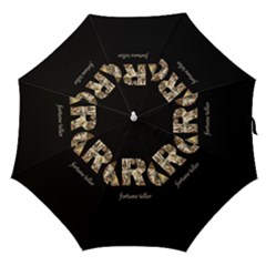 Tarot Fortune Teller Straight Umbrellas by Valentinaart