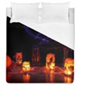 Awaiting Halloween Night Duvet Cover (Queen Size) View1