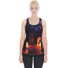 Awaiting Halloween Night Piece Up Tank Top by gothicandhalloweenstore