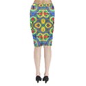 L Ooera in Lyrical Abstraction Midi Wrap Pencil Skirt View2