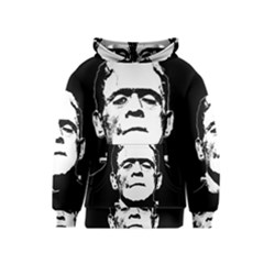 Frankenstein s Monster Halloween Kids  Pullover Hoodie by Valentinaart