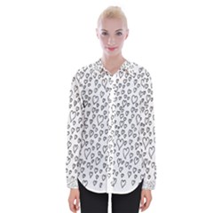 Heart Doddle Womens Long Sleeve Shirt