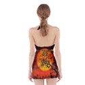 Helloween Midnight Graveyard Silhouette Halter Dress Swimsuit  View2