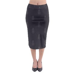 Tree Christmas Midi Pencil Skirt by Mariart