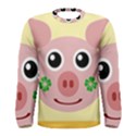 Luck Lucky Pig Pig Lucky Charm Men s Long Sleeve Tee View1