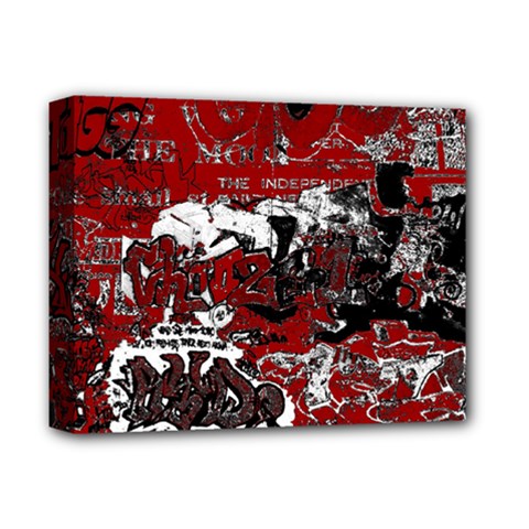 Graffiti Deluxe Canvas 14  X 11  by ValentinaDesign