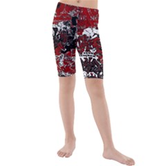 Graffiti Kids  Mid Length Swim Shorts by ValentinaDesign