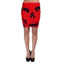 Halloween Face Horror Body Bone Bodycon Skirt View1