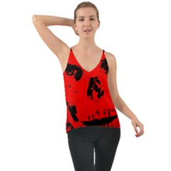 Halloween Face Horror Body Bone Cami by Celenk